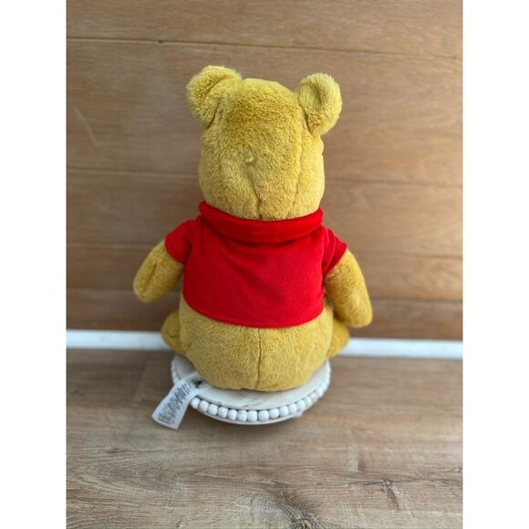 EUC Disney Winnie The Pooh Plush Stuffed Toy 17" Yellow & Red Shirt Soft Collect - Picture 3 of 5